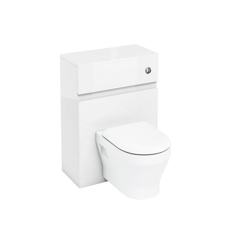 Britton Wall Hung WC Unit With Push Button - Unbeatable Bathrooms
