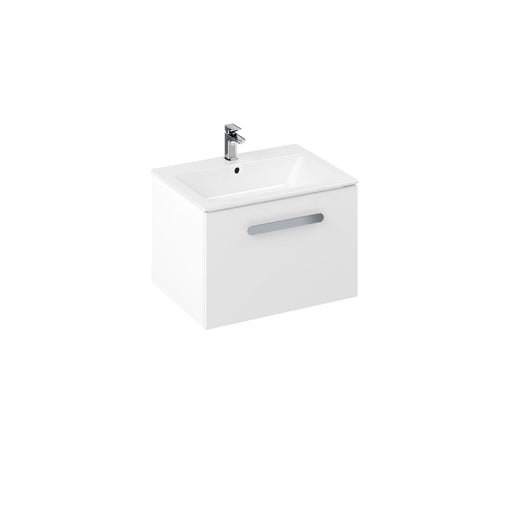 Britton MyHome 600mm Vanity Unit - Wall Hung 1 Drawer Unit with Basin - Unbeatable Bathrooms