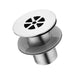 Armitage Shanks Waste 1-1/2inch Slotted Waste, Chain and Plug, Bolt Stay, 90mm Tail - Unbeatable Bathrooms