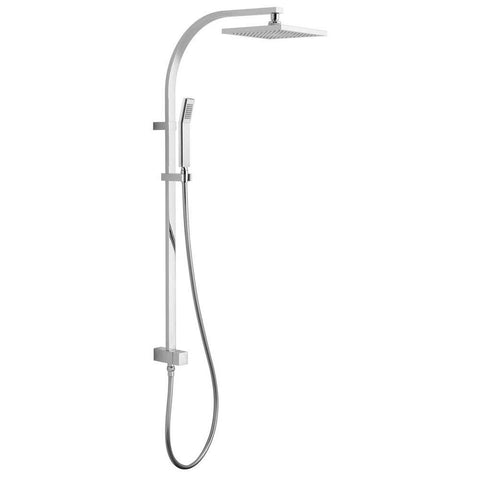 Vado Single Function Slide Rail Shower Kit with Overhead Shower & Integral Diverter - Unbeatable Bathrooms