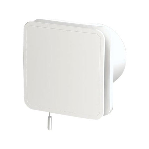 Zehnder White Timer Fan - Unbeatable Bathrooms
