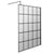 Hudson Reed Glass Blck Frame Wetroom - Unbeatable Bathrooms