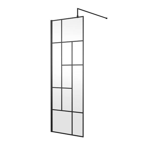 Hudson Reed Abstract Wetroom Screen - Unbeatable Bathrooms