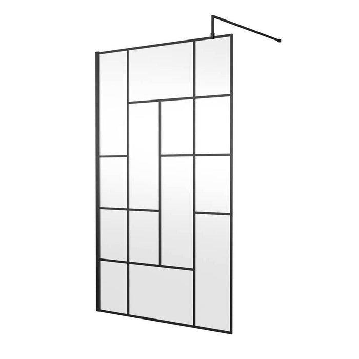 Hudson Reed Abstract Wetroom Screen - Unbeatable Bathrooms