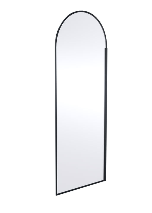 Hudson Reed Black Arched Wet Room Shower Screen 800mm Wide - 8mm Glass - Unbeatable Bathrooms