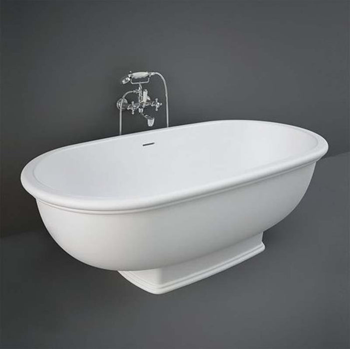 RAK Washington 1560 x 810mm Freestanding Bath - Unbeatable Bathrooms
