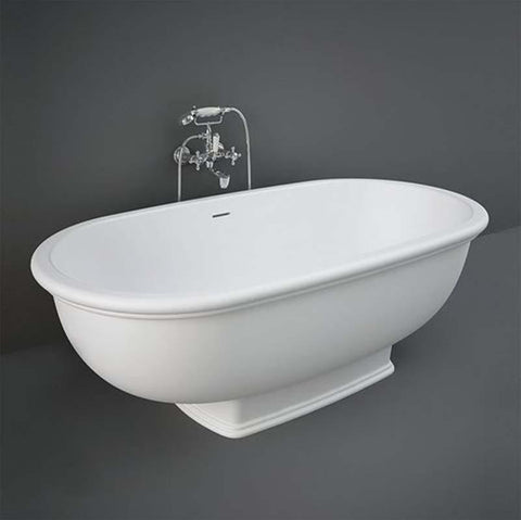 RAK Washington 1560 x 810mm Freestanding Bath - Unbeatable Bathrooms