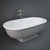 RAK Washington 1560 x 810mm Freestanding Bath - Unbeatable Bathrooms