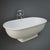 RAK Washington 1560 x 810mm Freestanding Bath - Unbeatable Bathrooms
