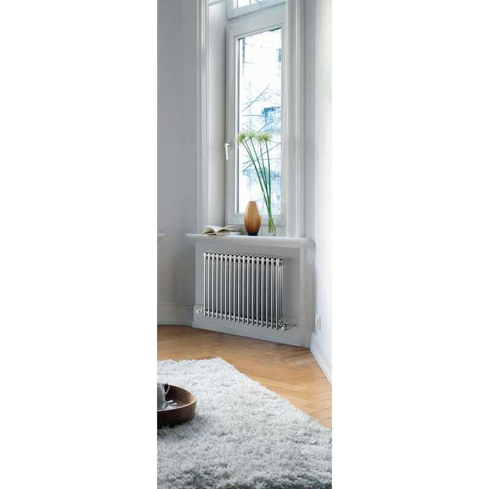 Zehnder Charleston 600x674mm 2 Column Central Heating Radiator - Unbeatable Bathrooms
