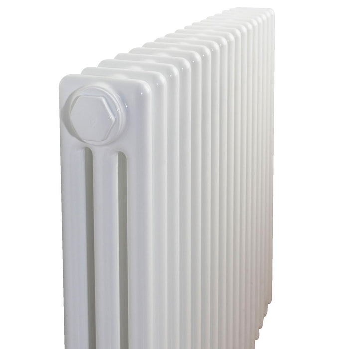 Zehnder Charleston 600x858mm 3 Column Central Heating Radiator - Unbeatable Bathrooms