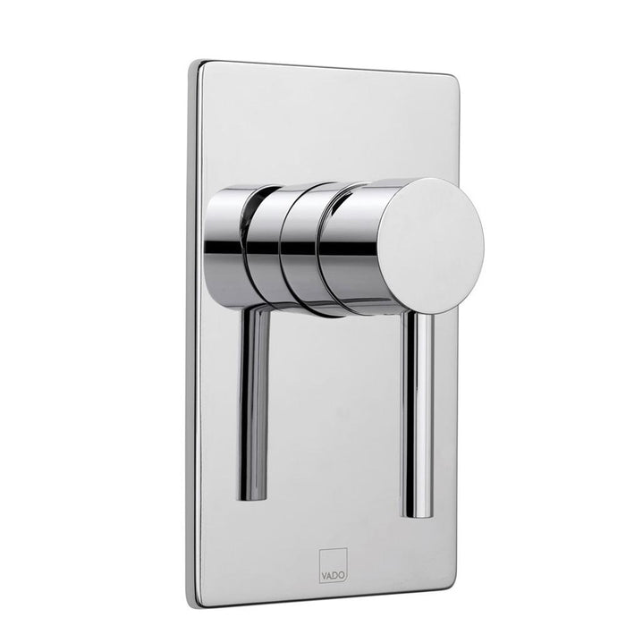 Vado Zoo Back Plate Wall Mounted Concealed Manual Shower Valve - Unbeatable Bathrooms