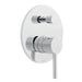Vado Zoo Back Plate Wall Mounted Concealed Manual Shower Valve with Diverter - Unbeatable Bathrooms